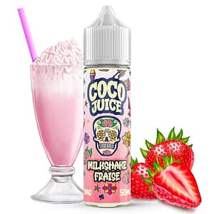 MILKSHAKE FRAISE - COCO JUICE 50ml