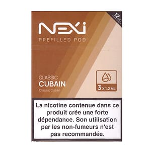 CARTOUCHES CLASSIC CUBAIN - NEXI ONE