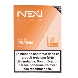 CARTOUCHES CLASSIC VIRGINIA - NEXI ONE
