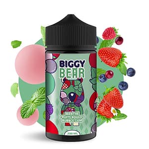 MENTHE FRUITS ROUGES BUBBLE GUM - BIGGY BEAR 200ML