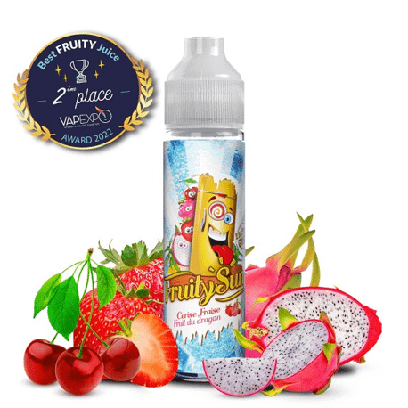 Fruity sun Cerise fraise fruit du dragon