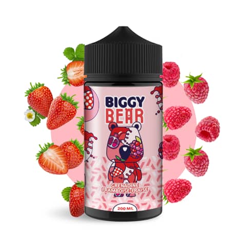 Grenadine framboise fraise biggy bear