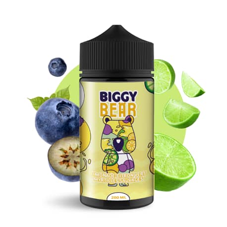 Limonade citron vert myrtilles biggy bear