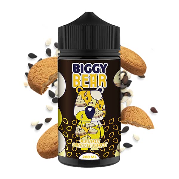 Biggy bear Crunchy sesame biscuit