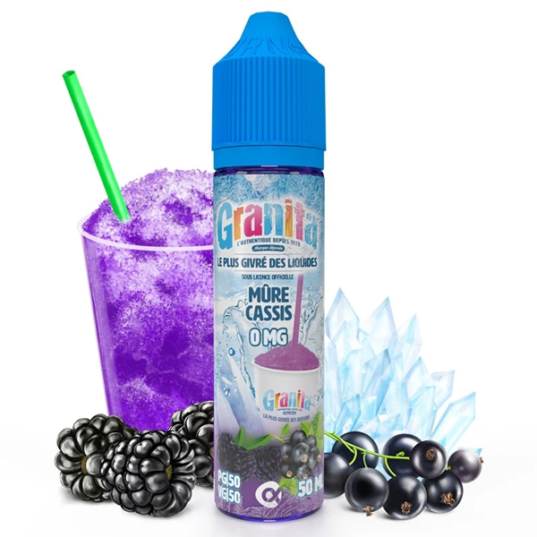 Granita mûre cassis