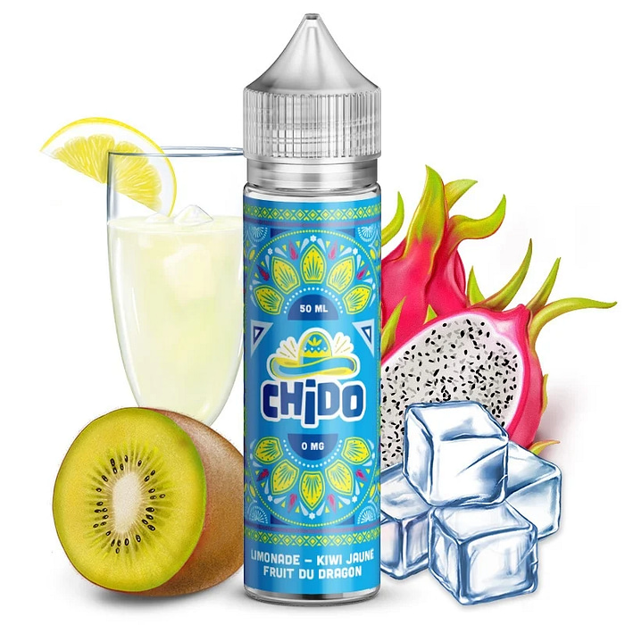 Limonade kiwi jaune fruit du dragon Chido