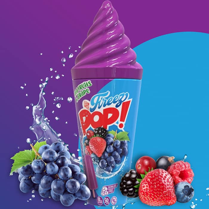 Freeze pop Red fruit grape