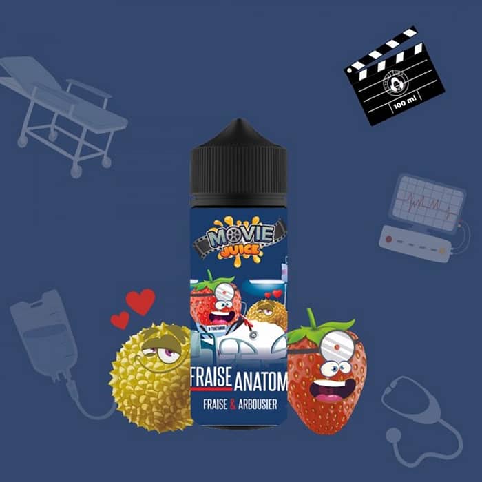 Movie juice Fraise anatomy