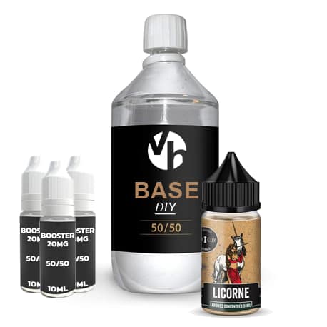PACK LICORNE 230ML DIY